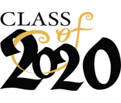 class of 2020 in swirly lettering